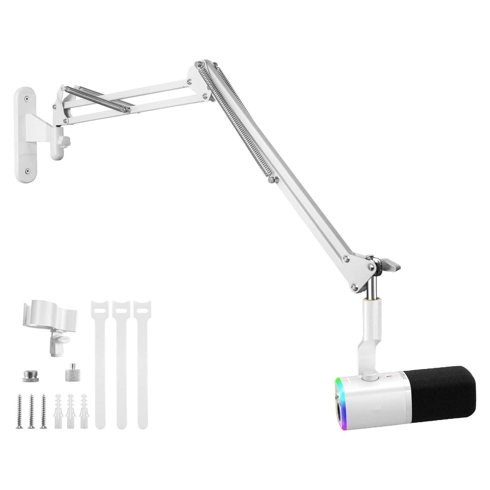 Soporte de Pared para Micrófono Blanco WMW81-ACT-001 Ajustable