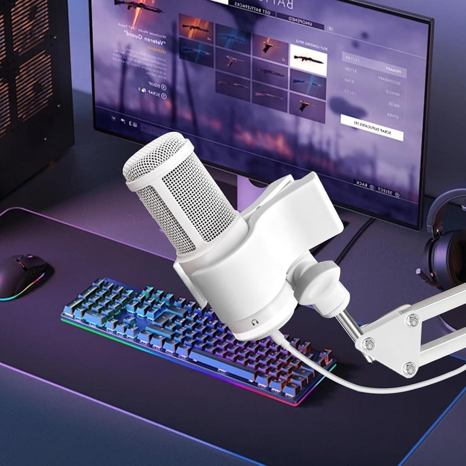 Soporte de Pared para Micrófono Blanco WMW81-ACT-001 Ajustable