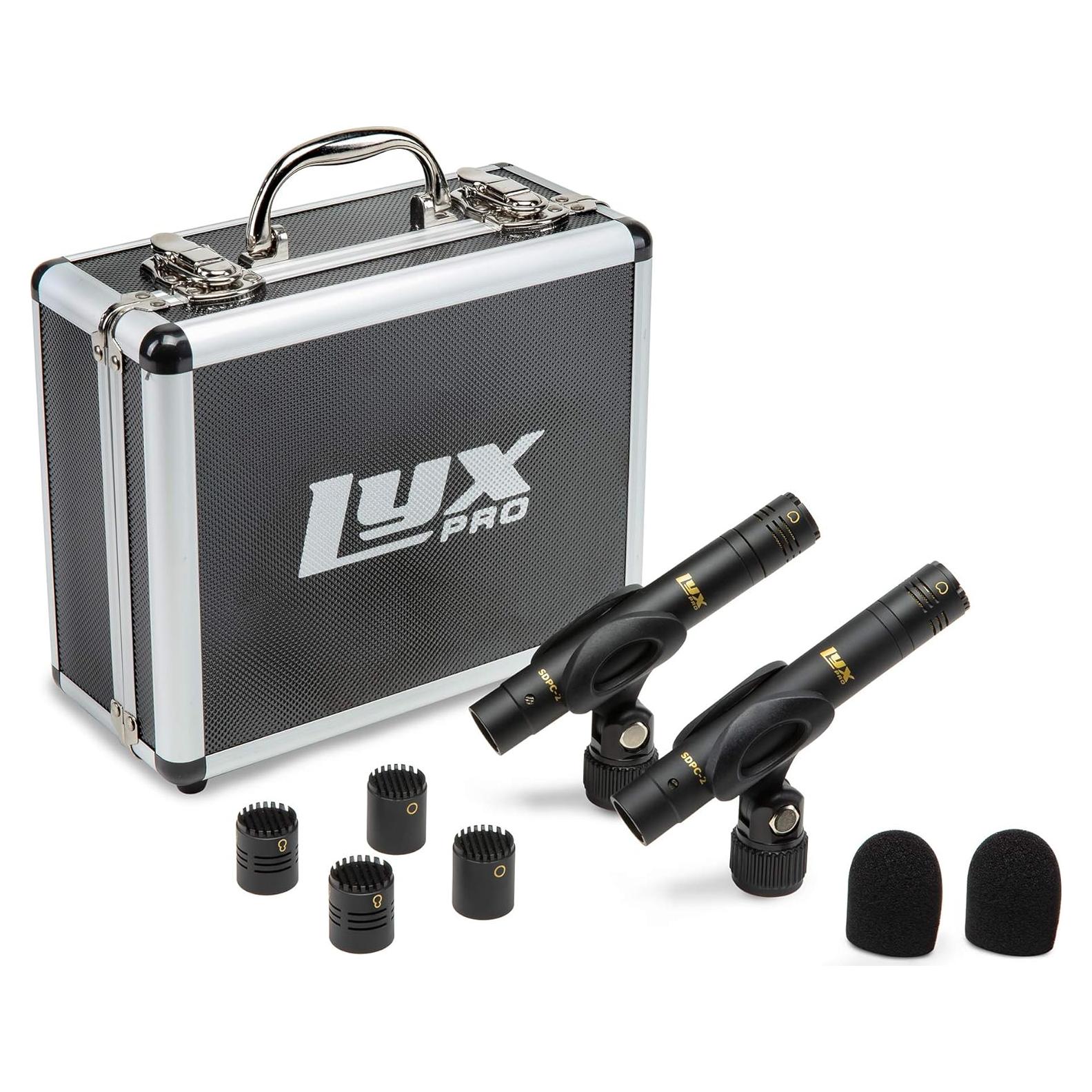 Micrófonos de Condensador de Lápiz LyxPro SDPC-2 Estéreo