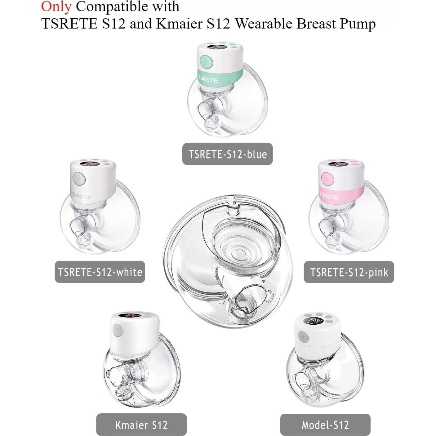 Accesorios para Extractor de Leche Gowing S12 24mm - 7 Piezas