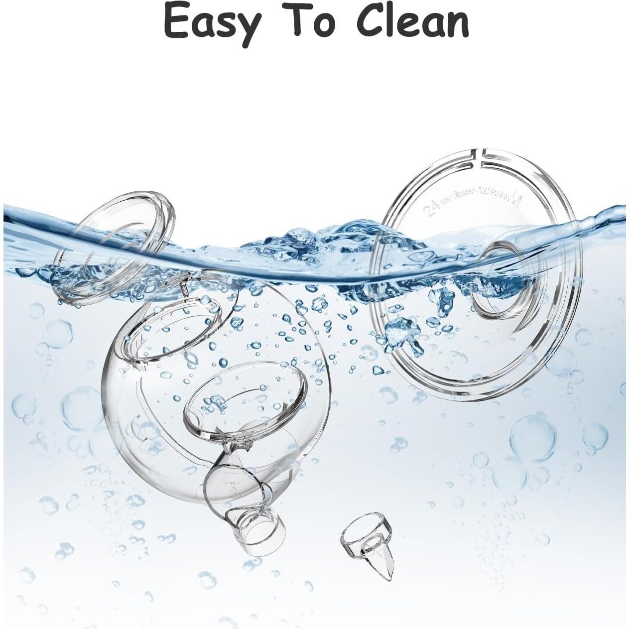 Accesorios para Extractor de Leche Gowing S12 24mm - 7 Piezas