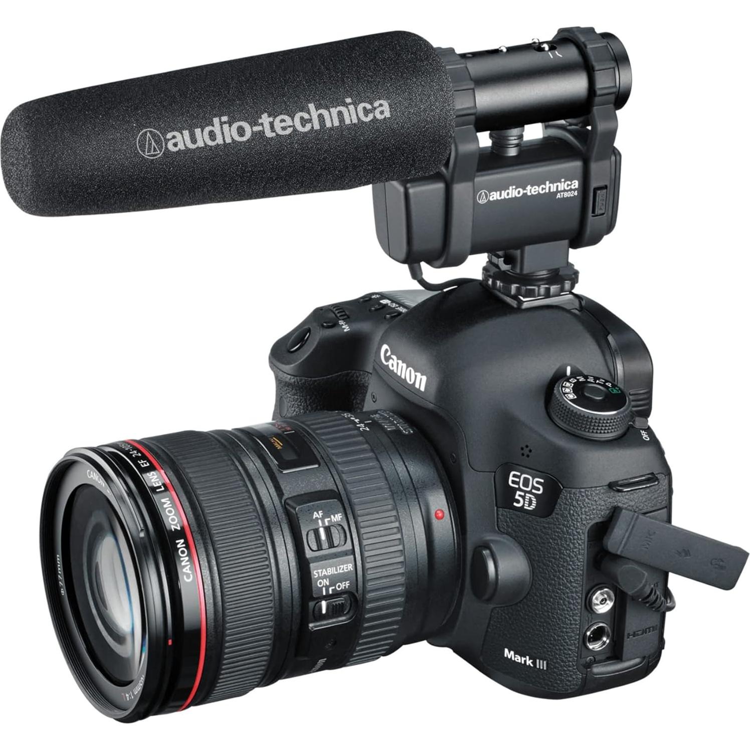 Micrófono de Condensador Estéreo/Mono Audio-Technica AT8024