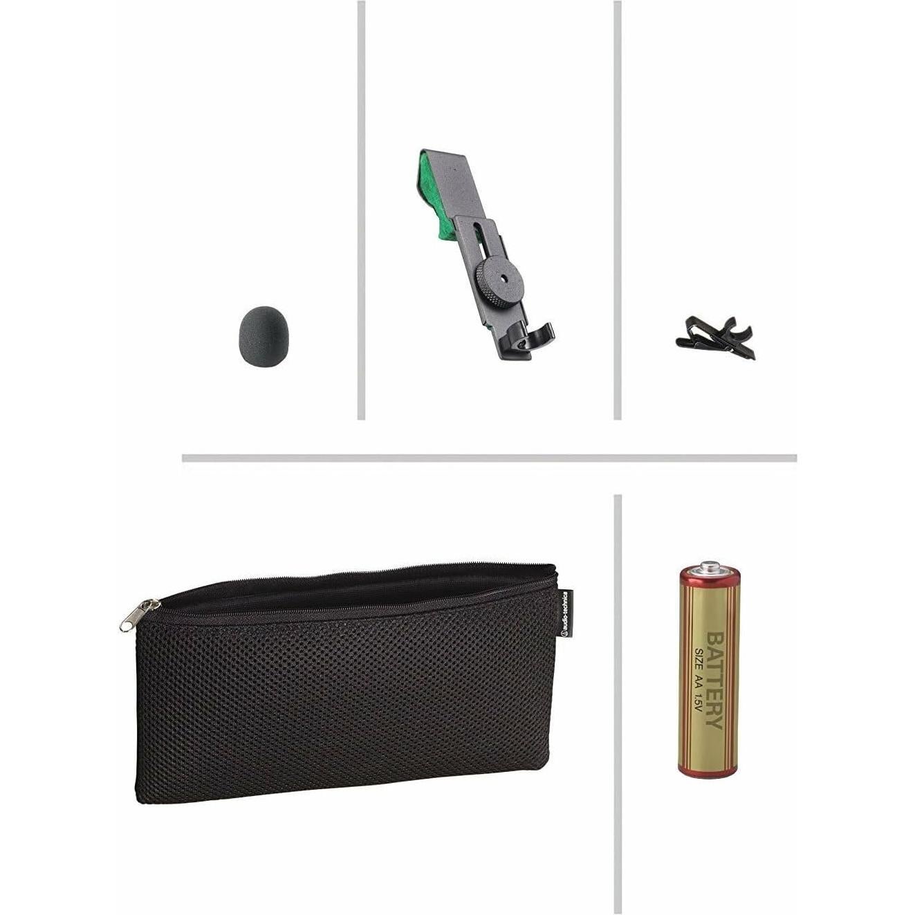 Micrófono Lavalier Audio-Technica PRO70 Cardioide 212g