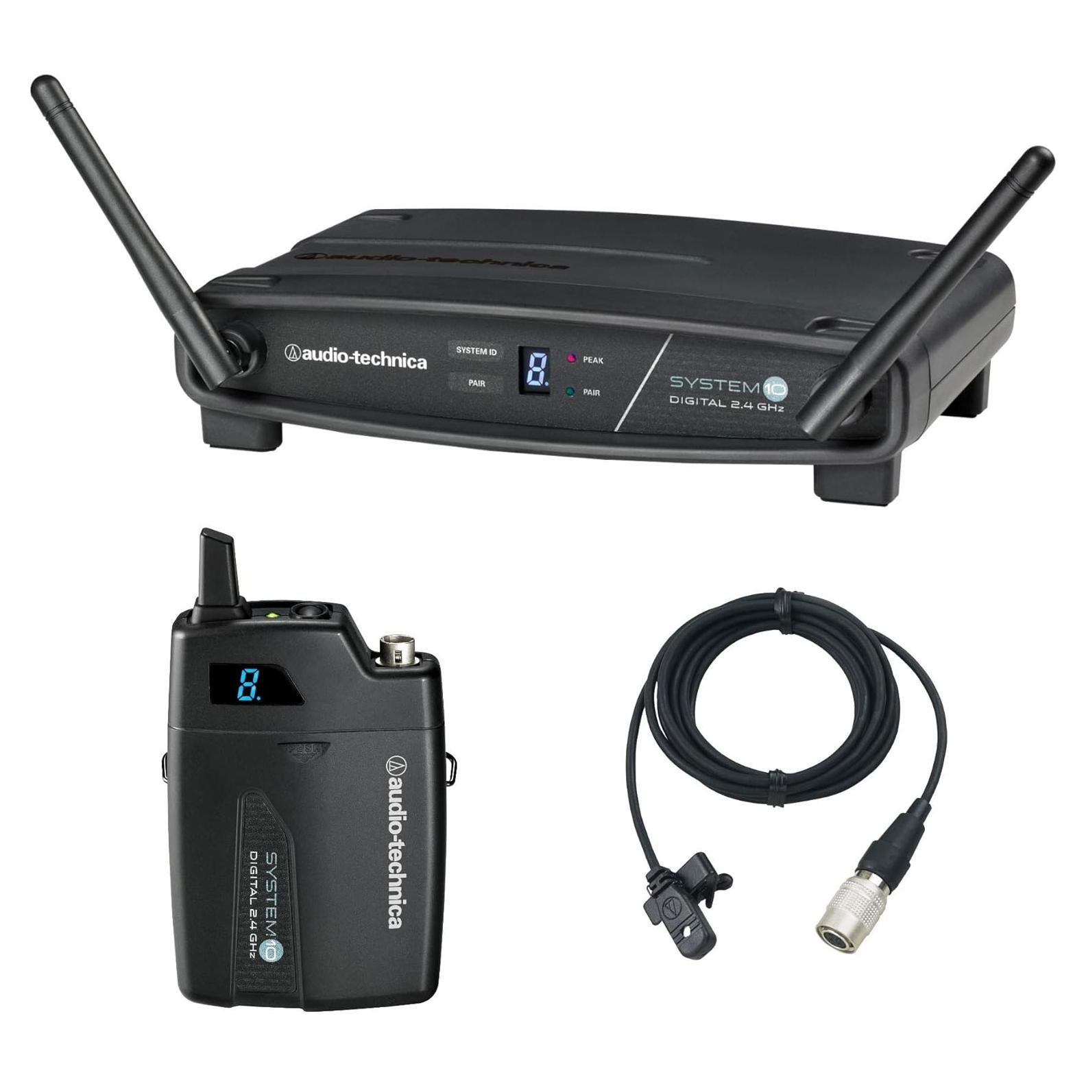 Sistema Inalámbrico Lavalier Audio-Technica ATW-1101/L 24 bits