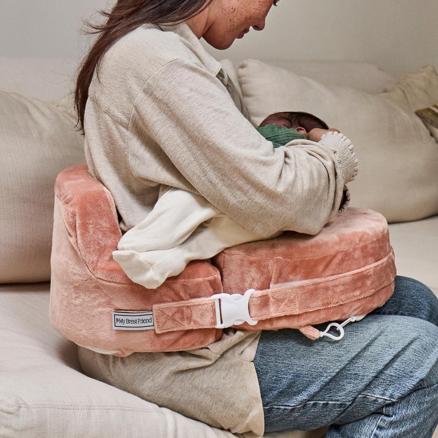 Almohada de Lactancia Super Deluxe Mi Amigo Brest Rosa