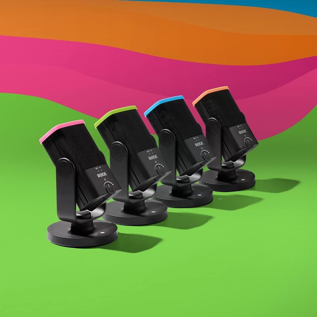 Paquete de Podcast y Streaming StreamEye con 4 Micrófonos NT-USB Mini