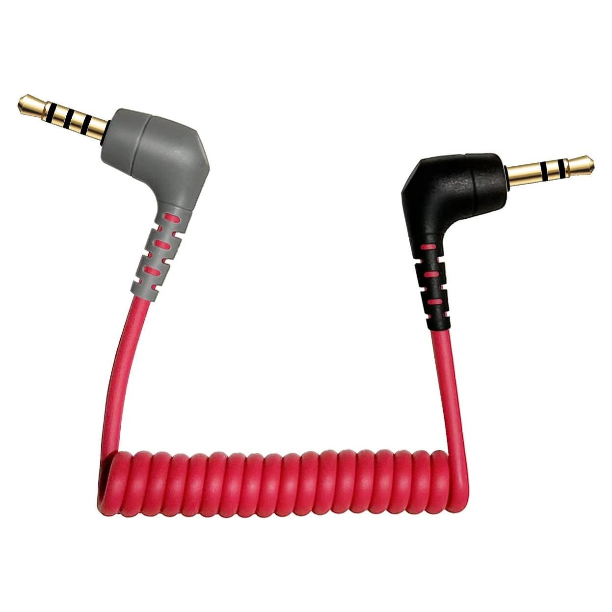 Adaptador QJYTH TRS a TRRS 3.5mm para Micrófonos Externos