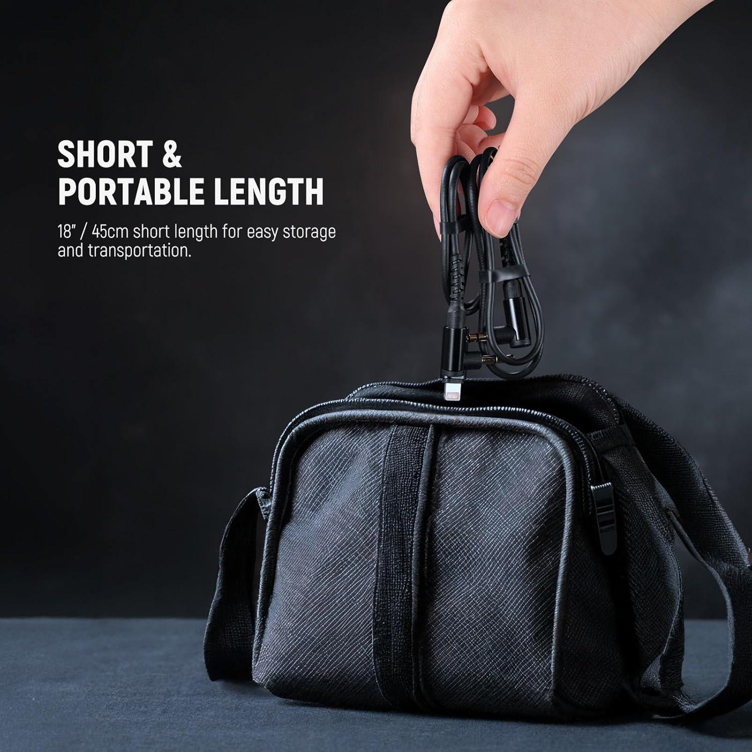 Cable de Audio NEEWER 3.5mm TRS a USB C y iOS - LM17