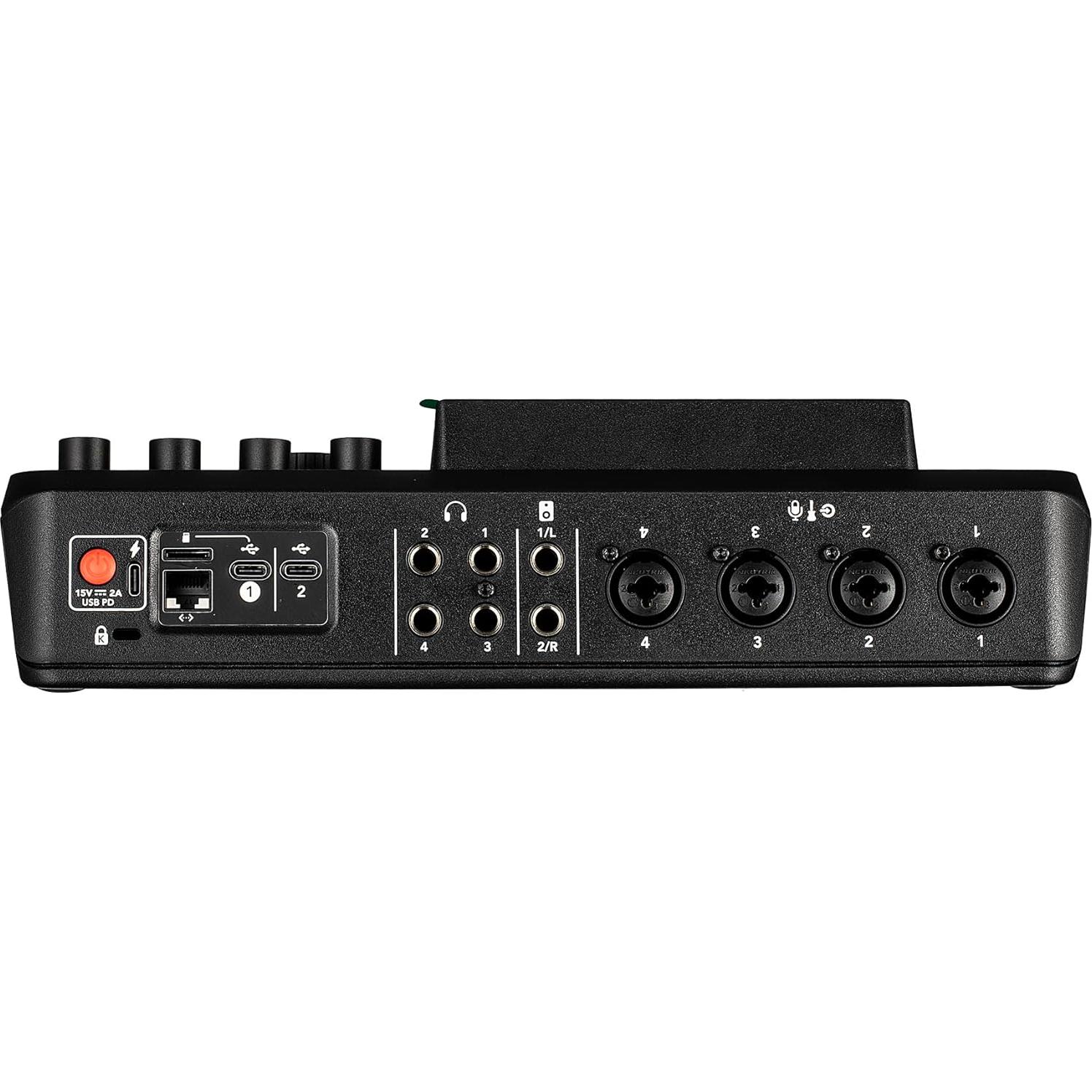 RODE RODECaster Pro II + Auriculares + Micrófono + Micro SD 64GB + Soporte + XLR 3.05m