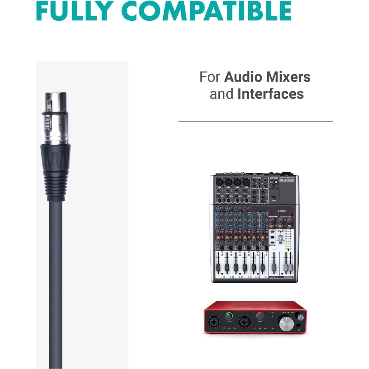 Micrófono Condensador Cardioide Movo PC-M6 con Soporte y Filtro