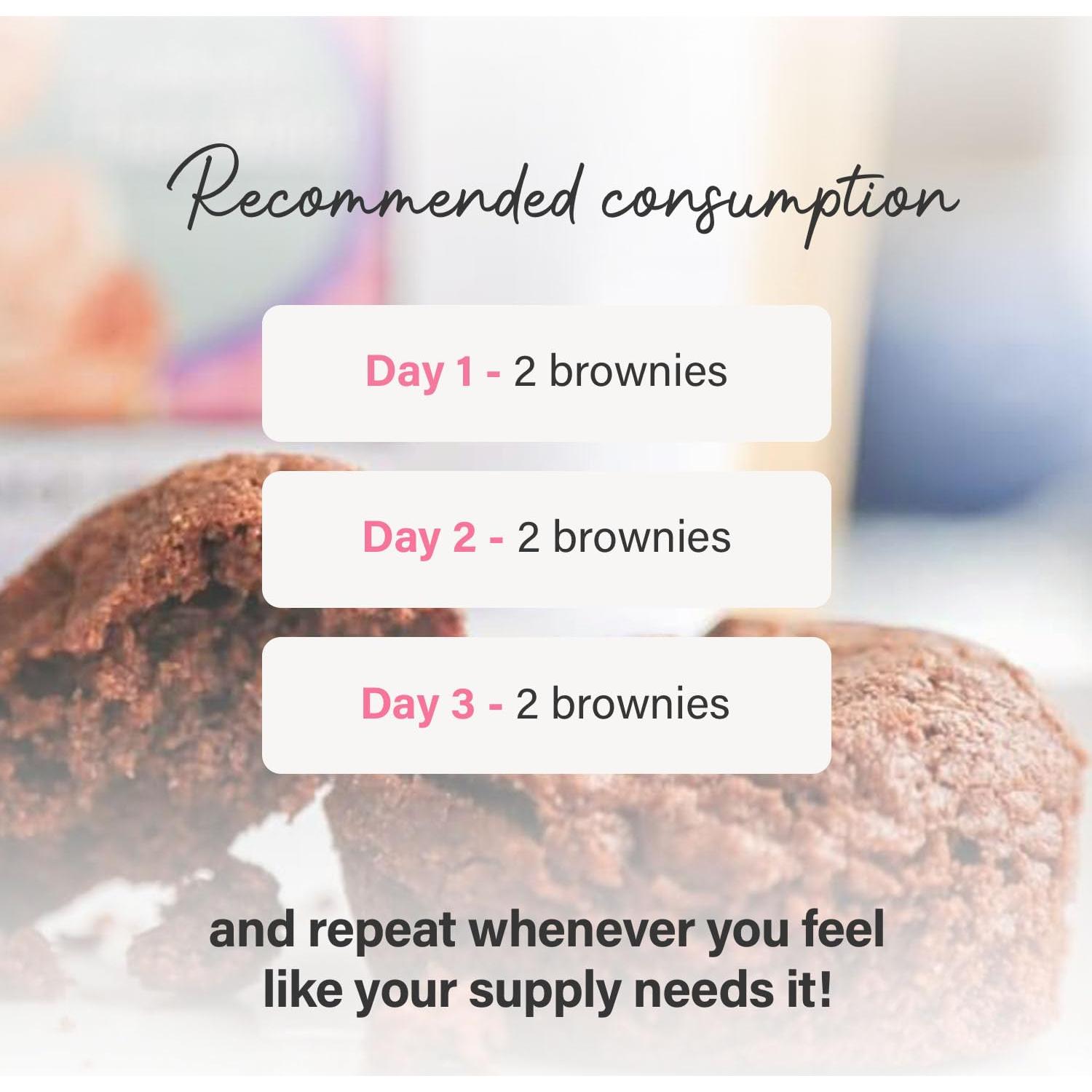 Mezcla Rápida de Lactancia Cookies, Then Milk - Brownie 300g