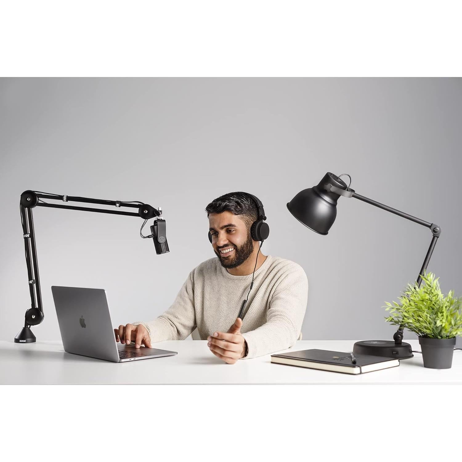 Micrófono USB Rode NT-USB Mini con Soporte Magnético y Filtro Antipop