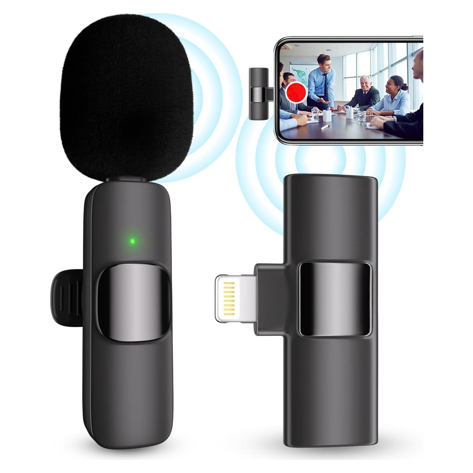 Micrófono Lavalier Inalámbrico Voijump M685-NB para iPhone