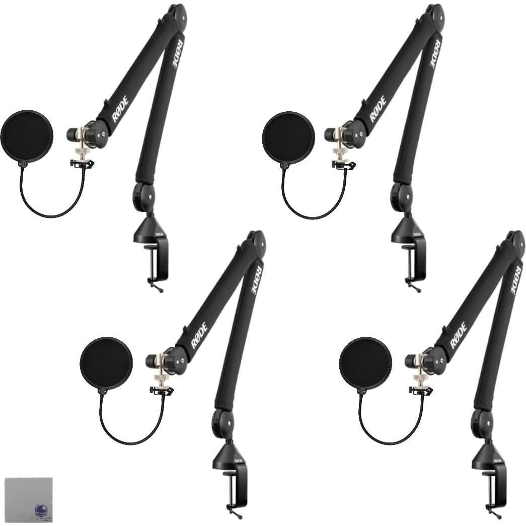 Brazo de Estudio Rode PSA1+ con Filtro Pop y Paño StreamEye