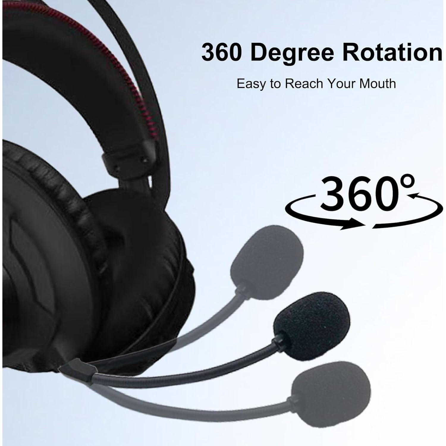 Micrófono de Reemplazo SPTSSWET para Kingston HyperX Cloud Revolver S