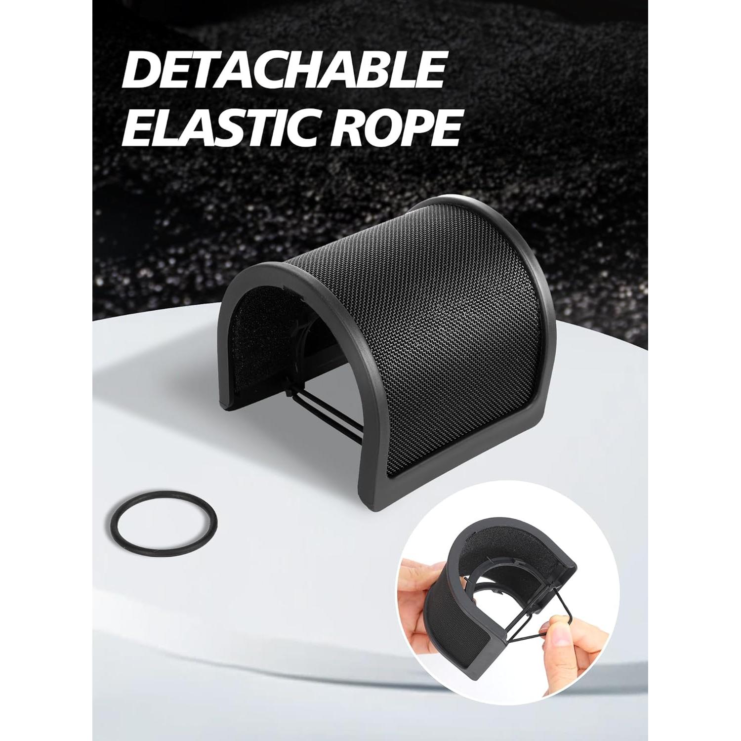 Filtro Pop SUNMON para Micrófono HyperX QuadCast2 - Negro