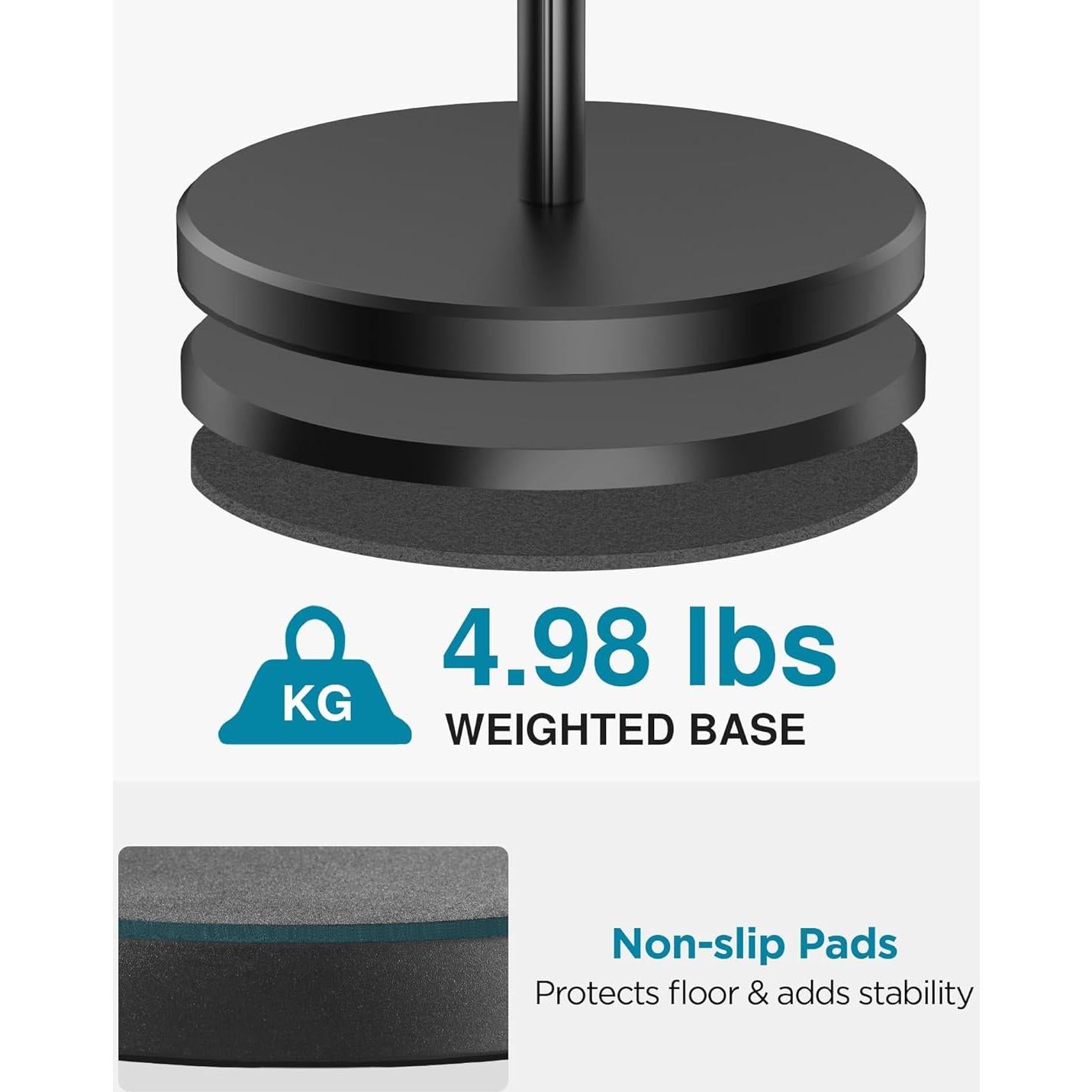 Soporte de Micrófono Telescópico InnoGear MS147, Altura 57-173 cm