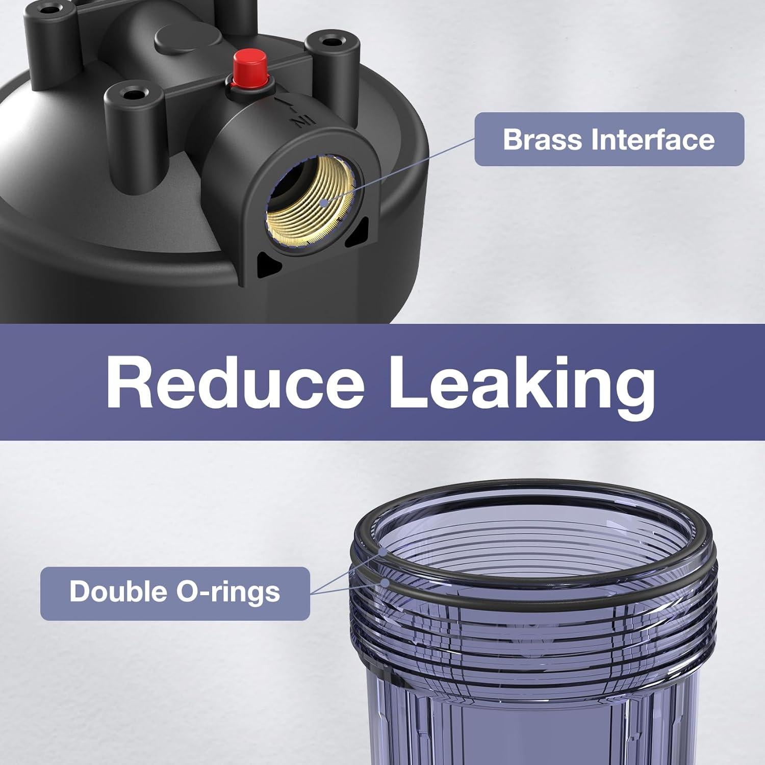 Filtro de Agua SimPure DB10C-2 2 Etapas 10x4.5"