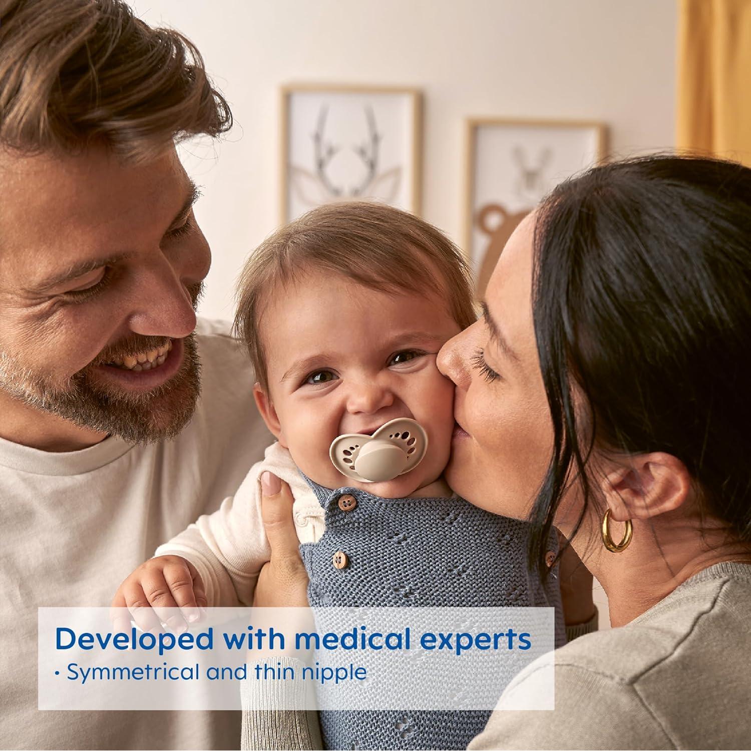 Chupetes MAM Original de Noche 2 Unidades Silicona BPA Libre