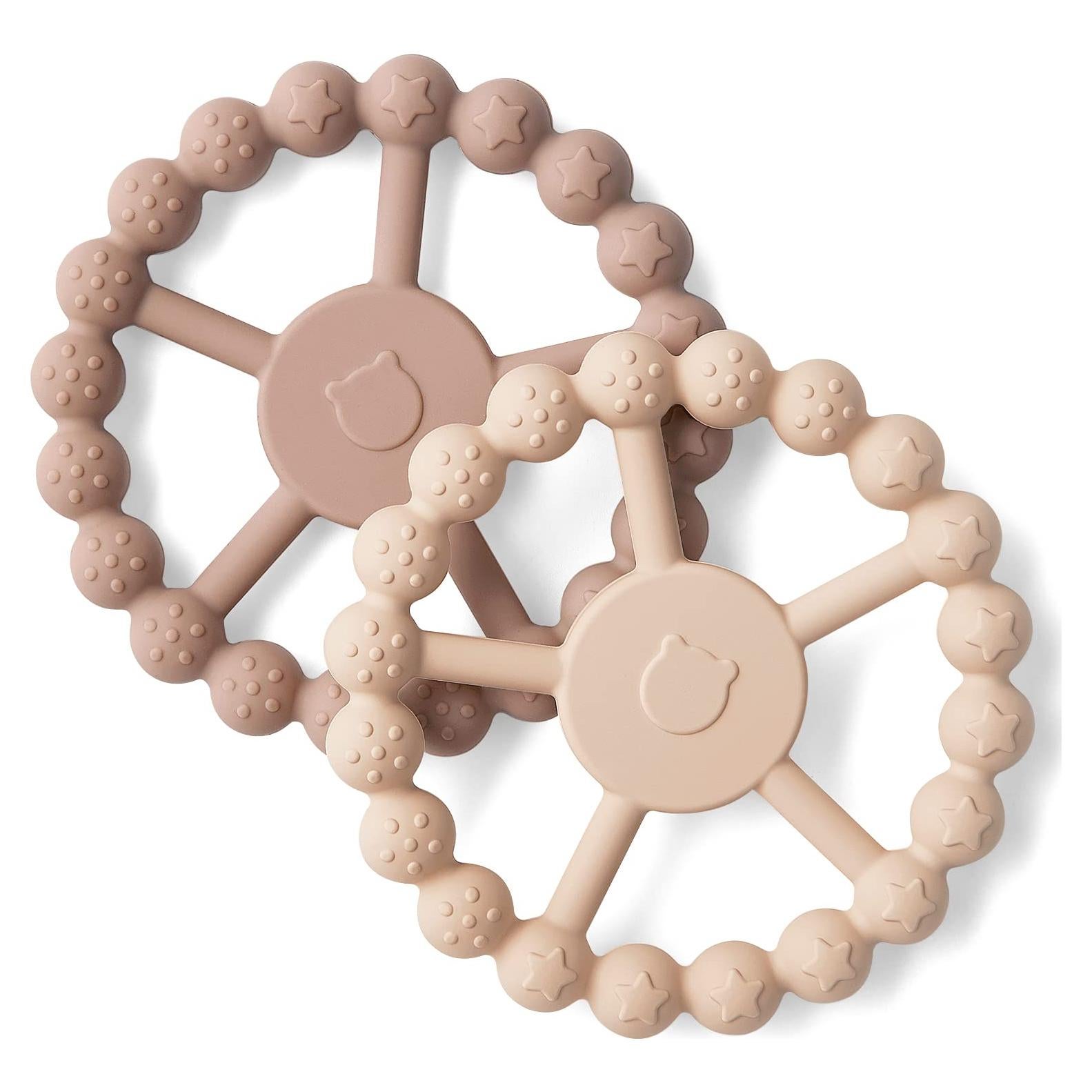 Anillo de Dentición Samigo Silicona 2 Piezas para Bebés