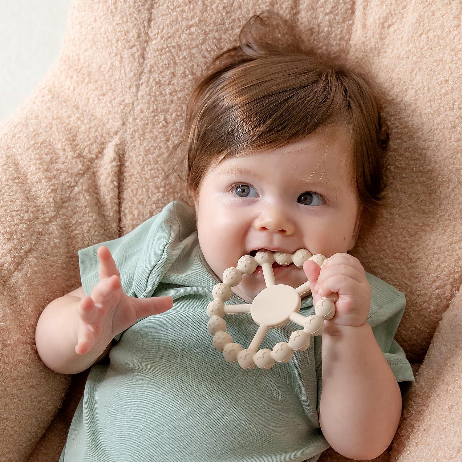 Anillo de Dentición Samigo Silicona 2 Piezas para Bebés