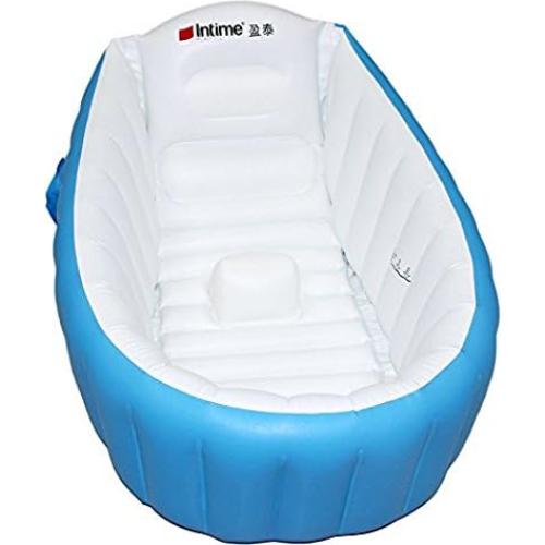 Bañera Inflable Plegable para Bebés Xin-Aly005 Azul 90x60cm