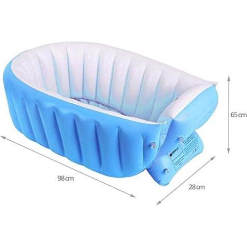 Bañera Inflable Plegable para Bebés Xin-Aly005 Azul 90x60cm