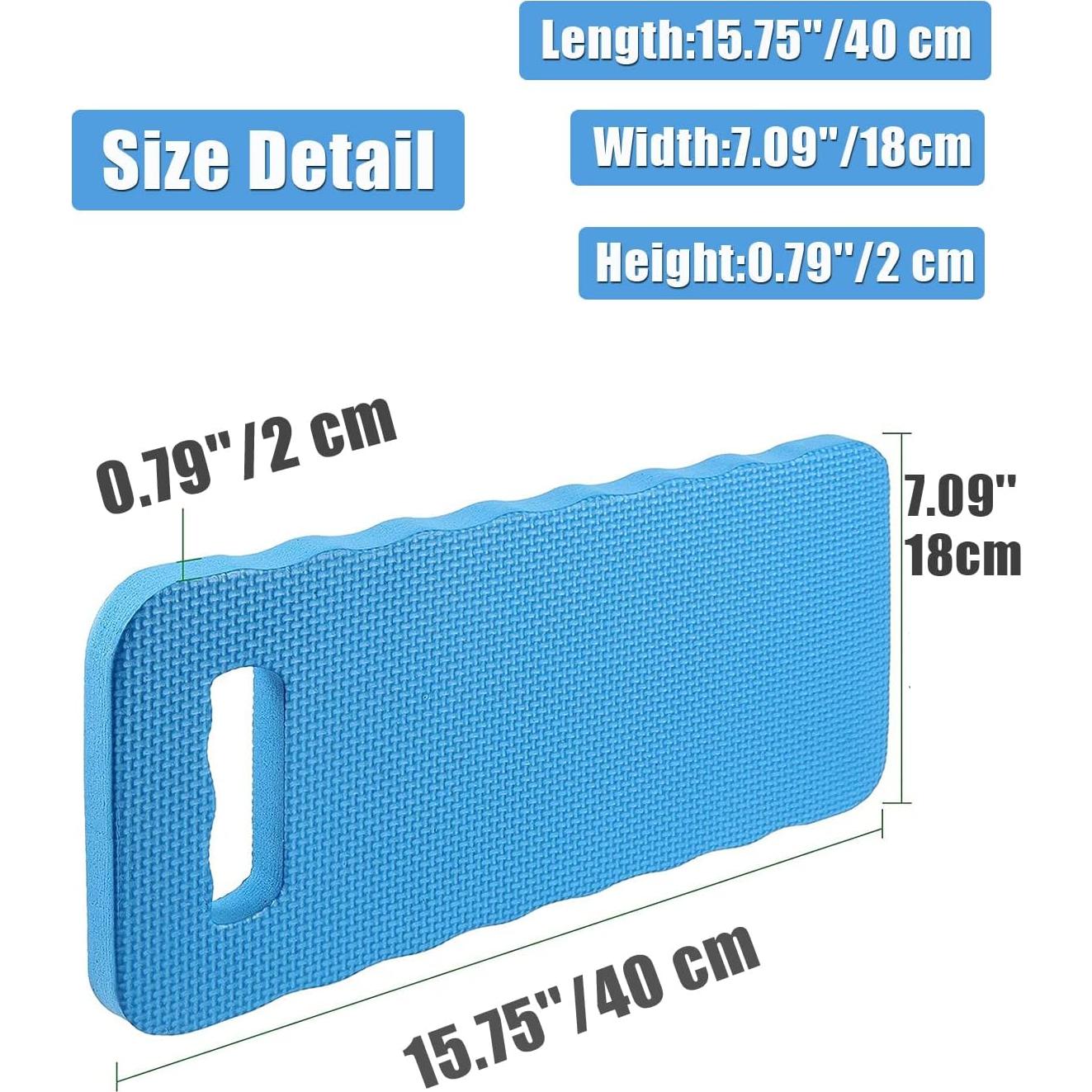 Almohadilla de Rodillas YWSHF Impermeable 40x18 cm Azul