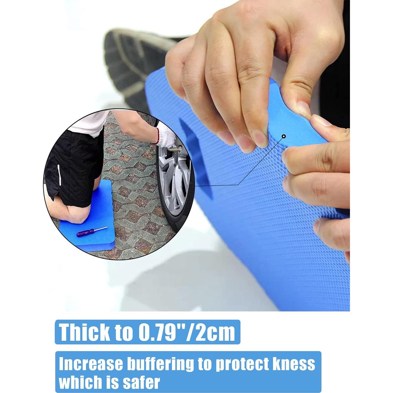 Almohadilla de Rodillas YWSHF Impermeable 40x18 cm Azul