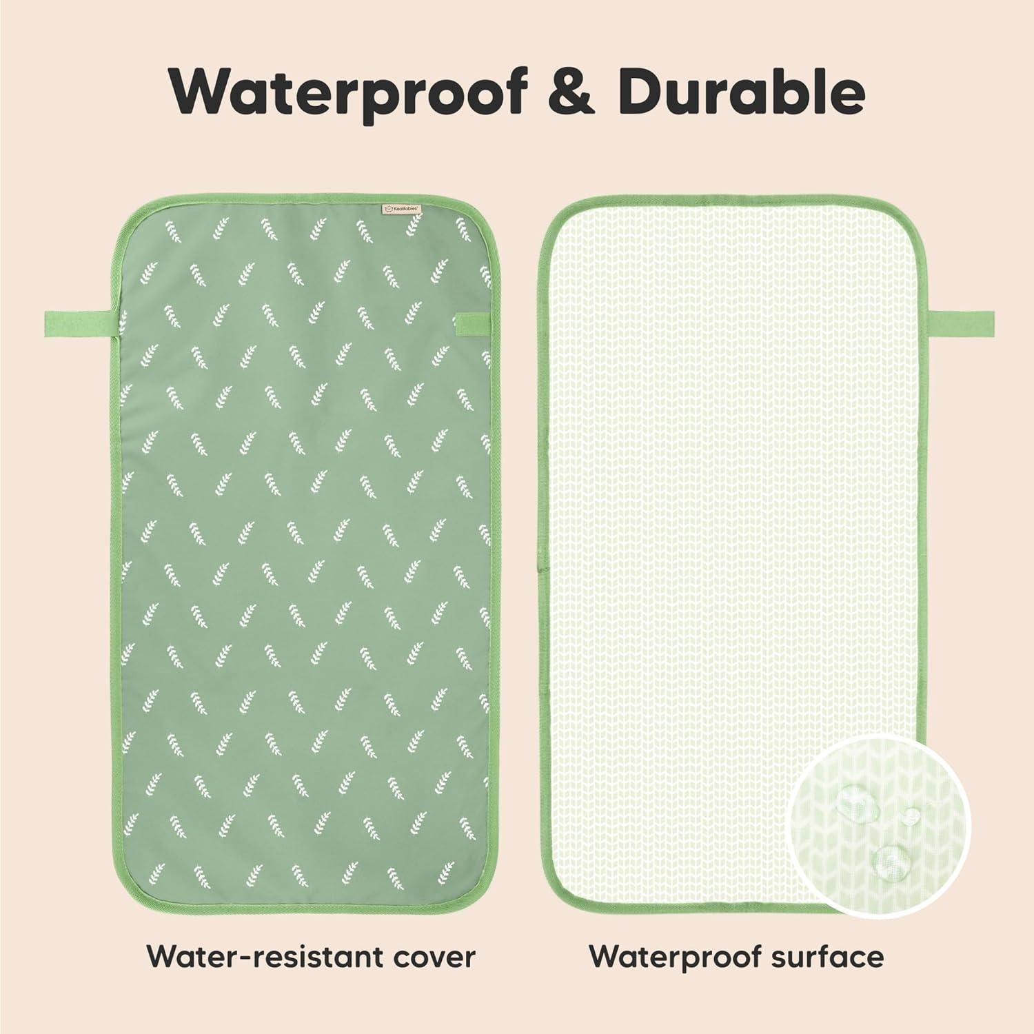 Almohadilla de Cambio de Pañales KeaBabies Swift 65x35cm Acacia