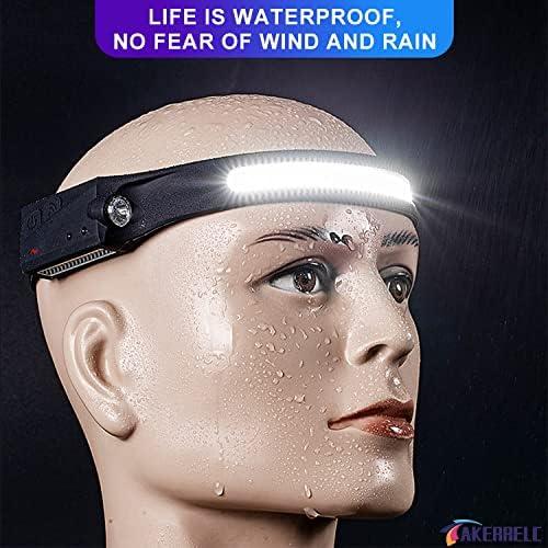 Linterna Frontal Akerrelc AK-LX200 LED 1200 Lúmenes 10h