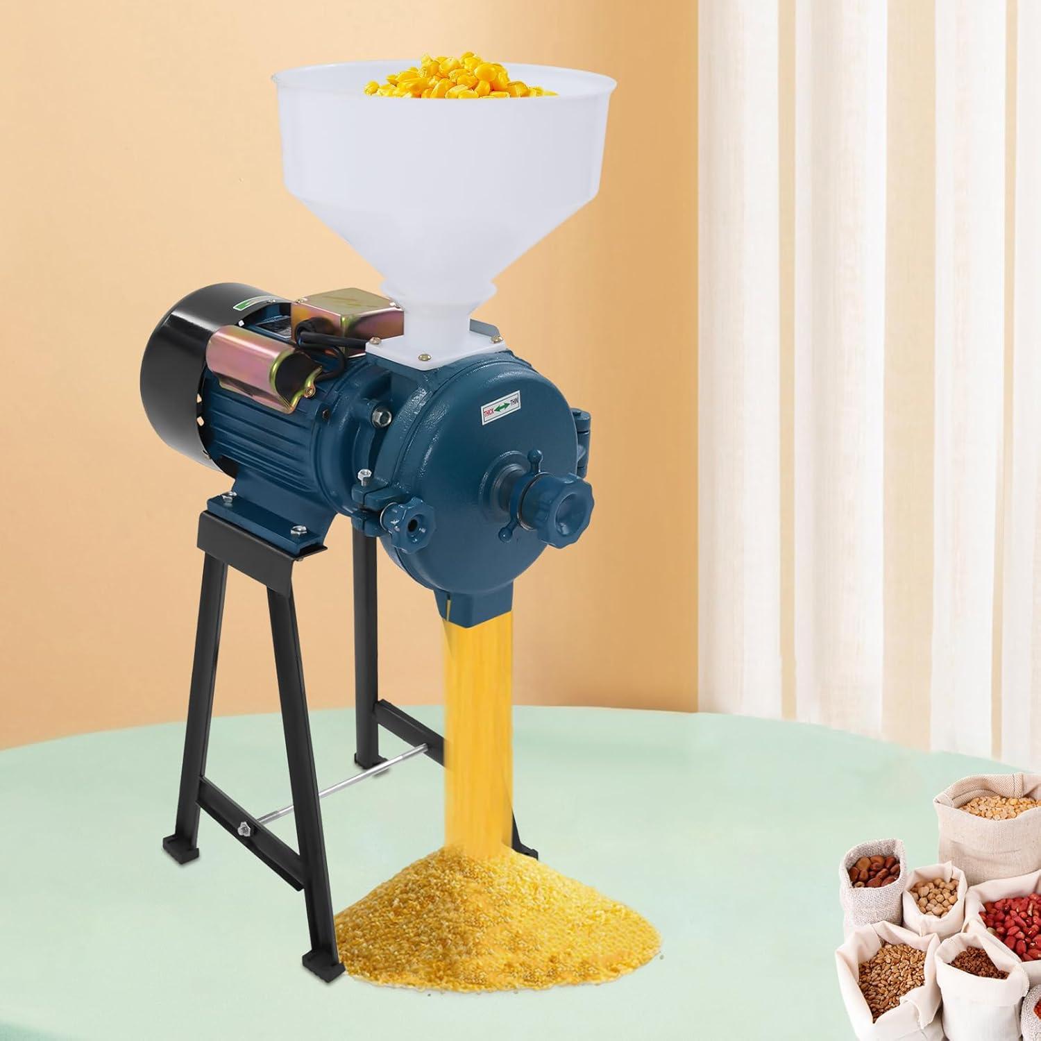 Molino de Granos Eléctrico Headery 2200W para Maíz y Arroz