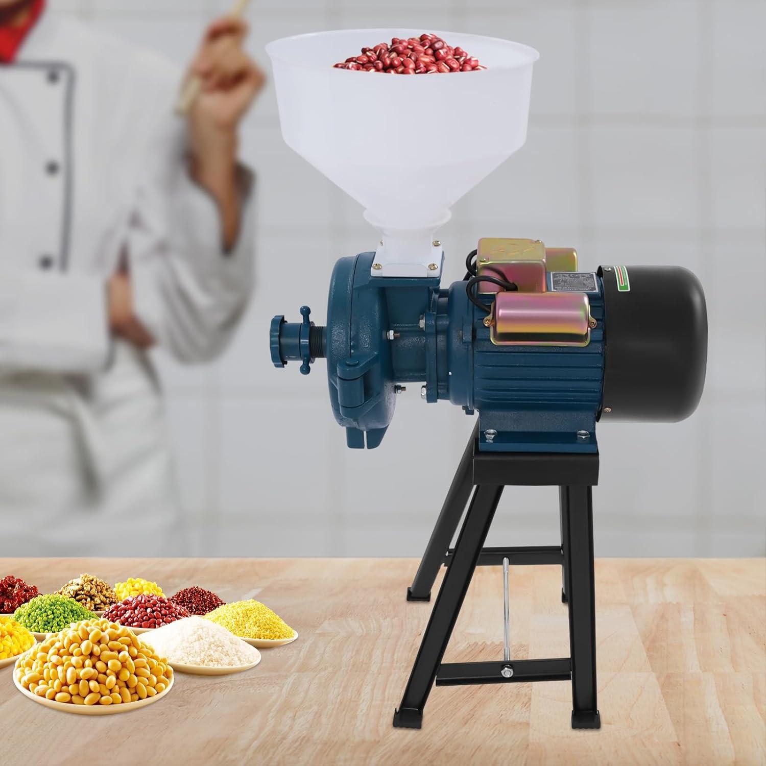 Molino de Granos Eléctrico Headery 2200W para Maíz y Arroz