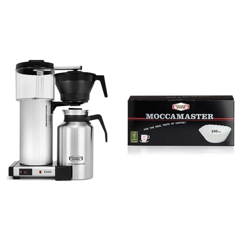Cafetera de Goteo Technivorm Moccamaster 39340 CDT 1.77L Plata