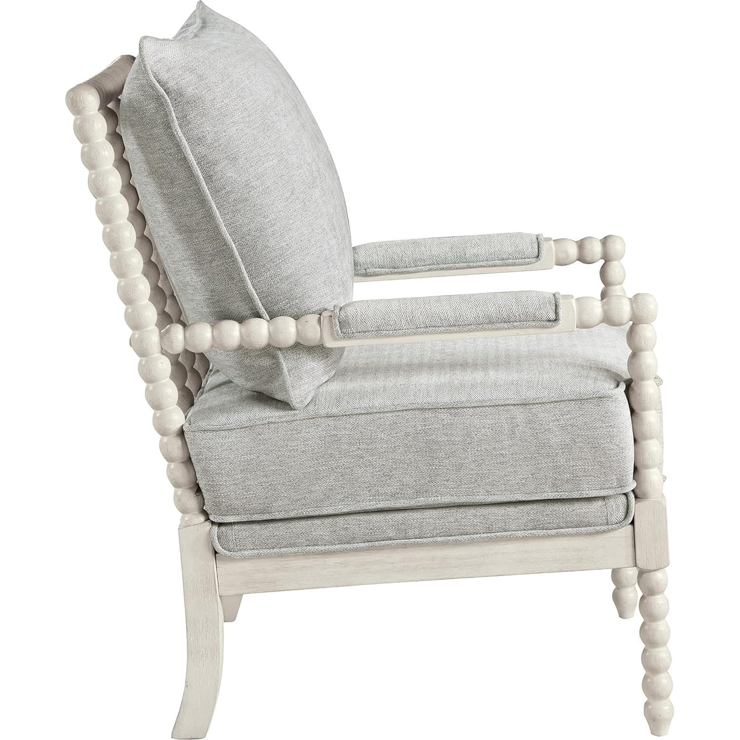 Silla de Acento Kaylee Spindle OSP Home Furnishings Gris
