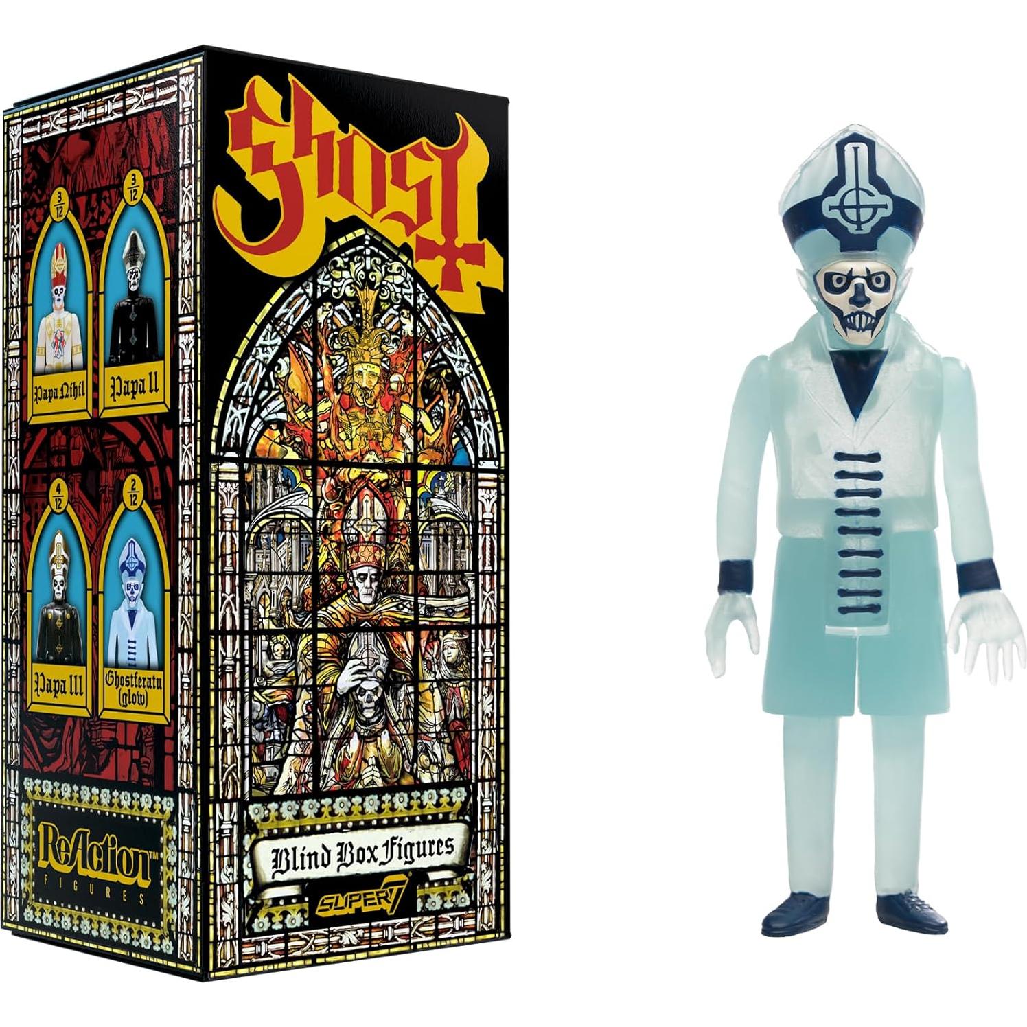 Caja Sorpresa Super7 Ghost - Set de 12 Figuras de 9.53 cm