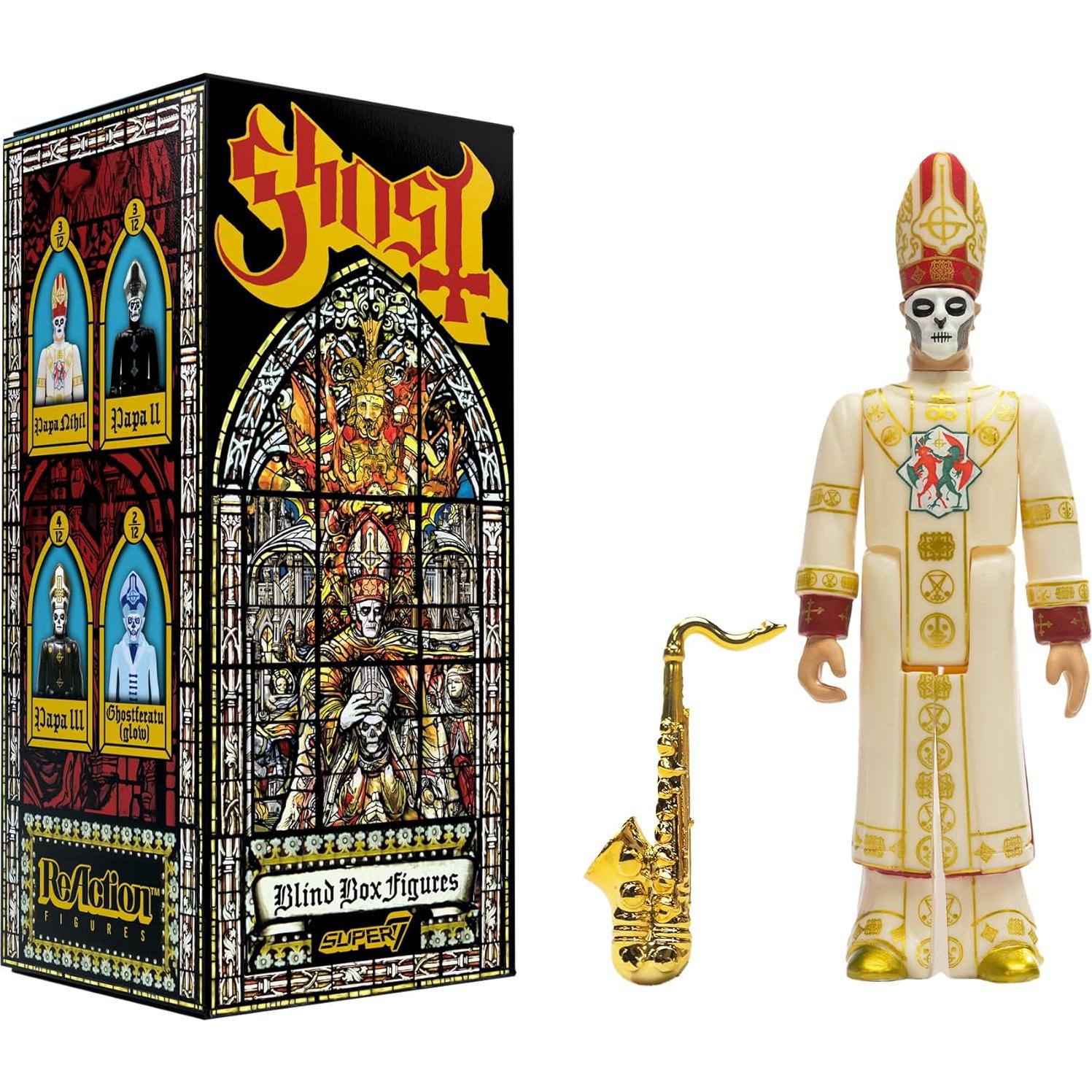 Caja Sorpresa Super7 Ghost - Set de 12 Figuras de 9.53 cm