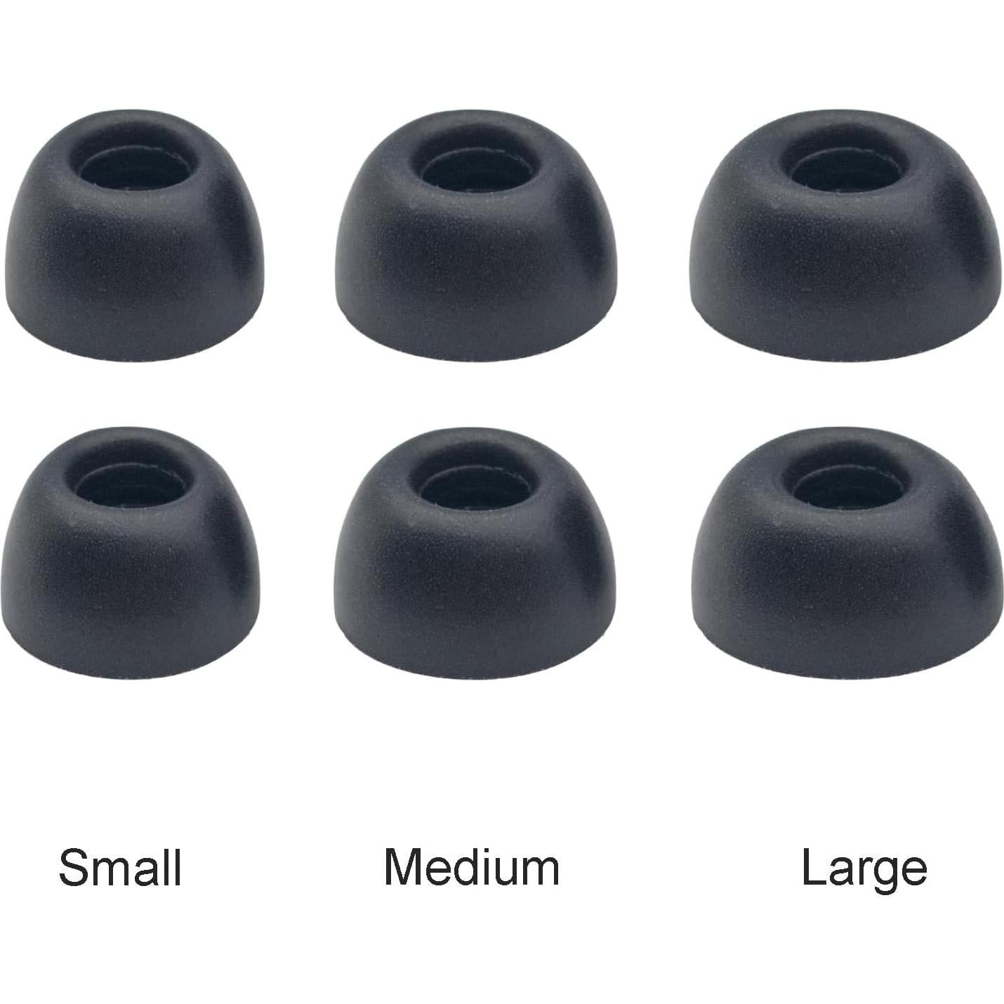 Puntas de Espuma de Memoria Klowcok para Auriculares Bose QC - 3 Pares Grande