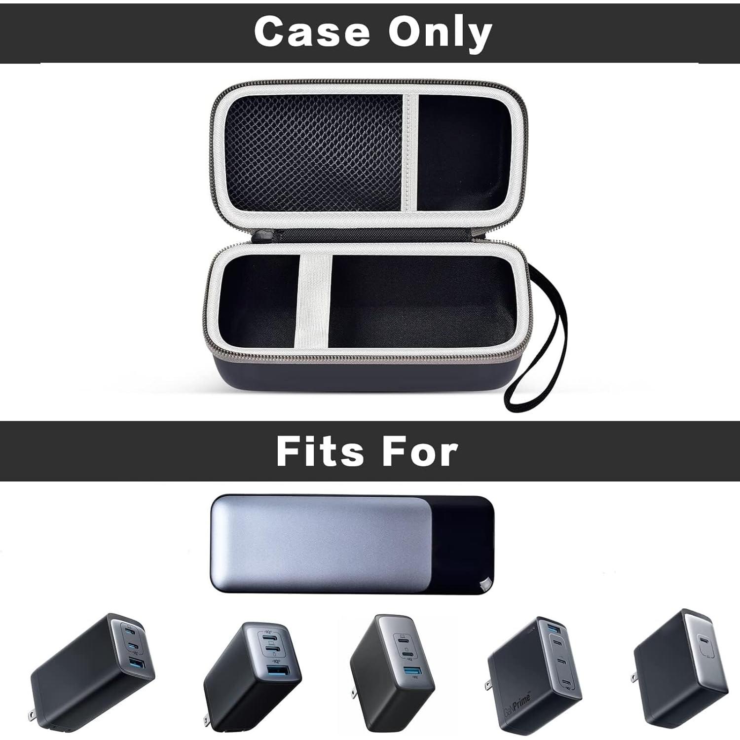 Funda Casmilee para Cargador Anker 737/735/736/717 - Negro