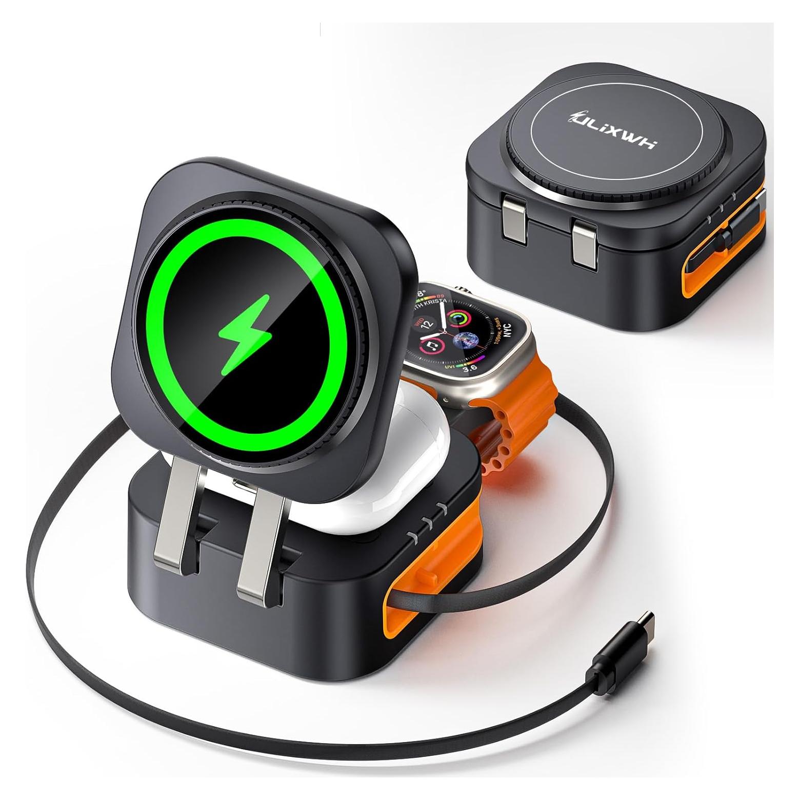 Estación de Carga 3 en 1 ULiXWH para Apple 22.5W Rápida