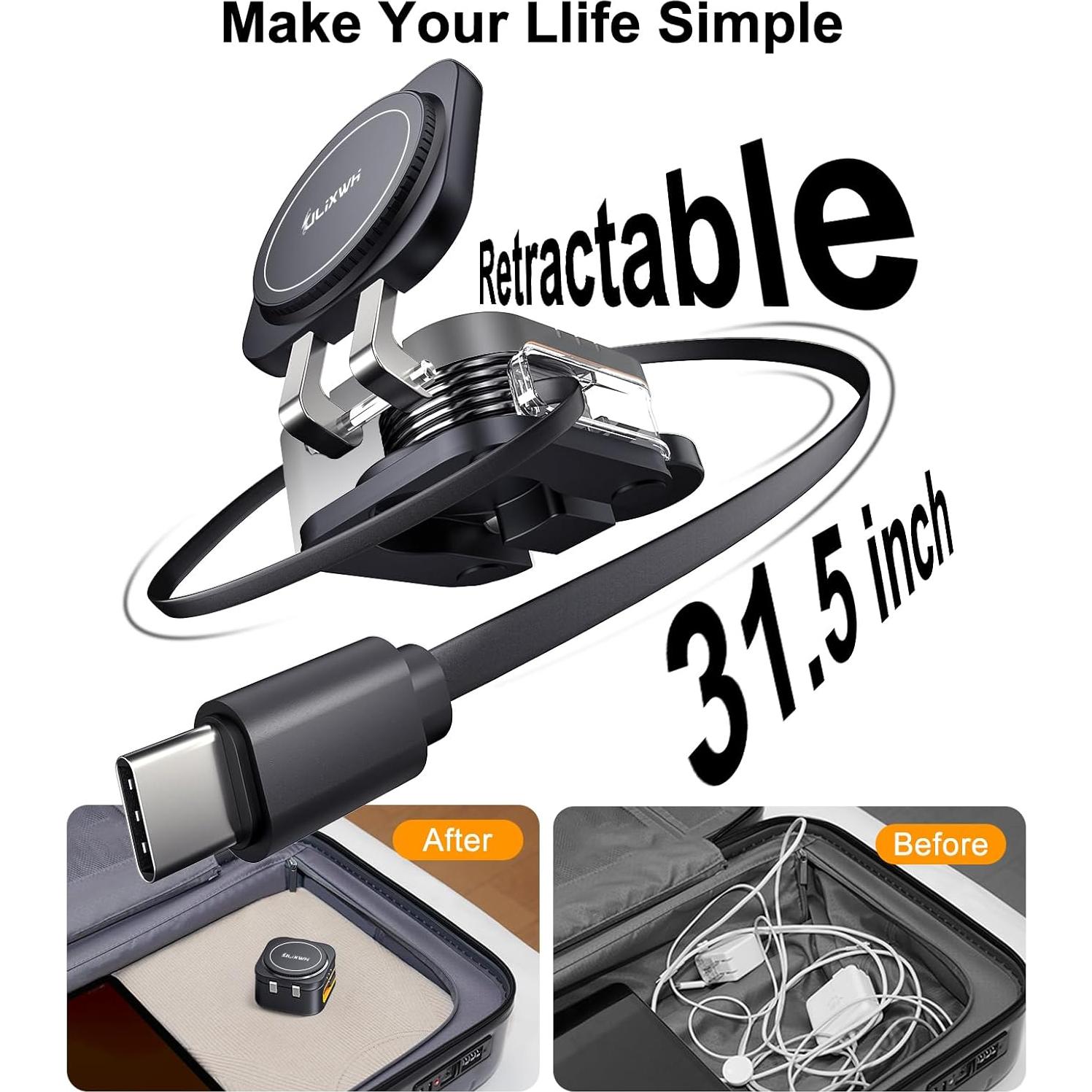 Estación de Carga 3 en 1 ULiXWH para Apple 22.5W Rápida