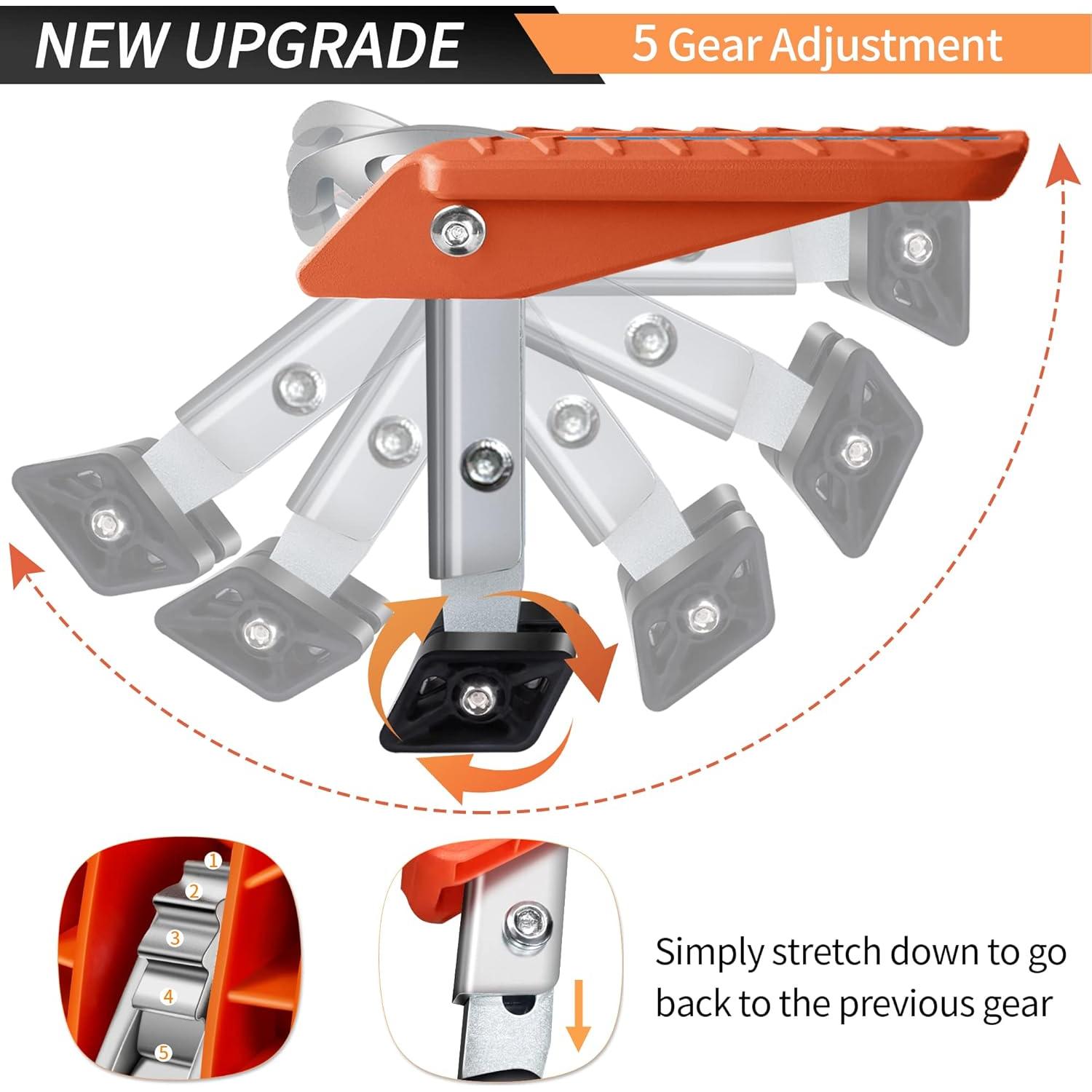 Escalón Universal para Puerta de Coche TOOENJOY Naranja 181 kg