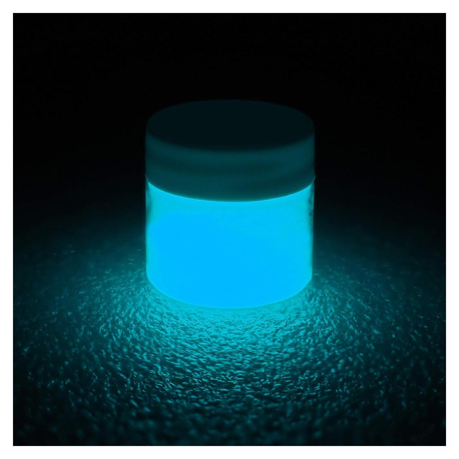 Pintura Acrílica GLO Effex 1 oz Aqua Neutro Brilla en la Oscuridad