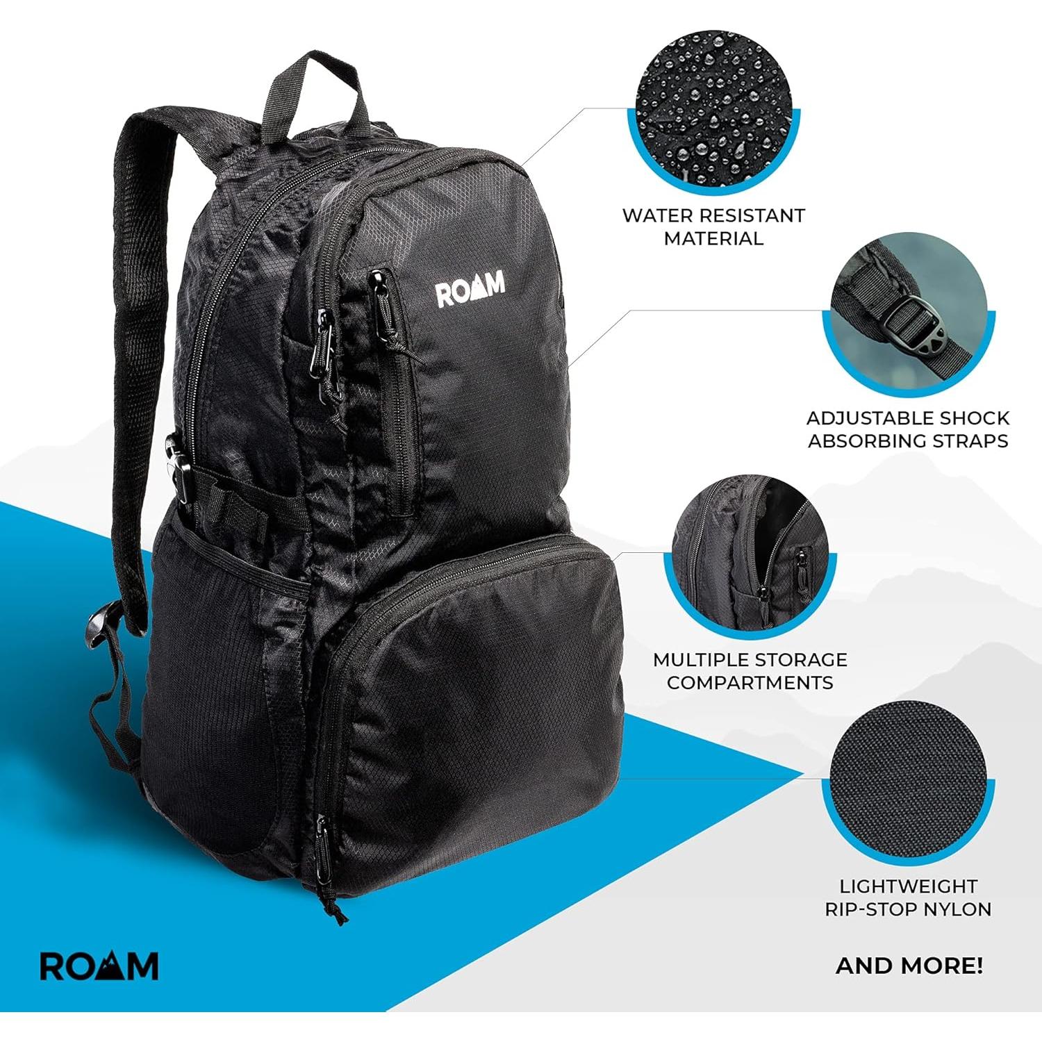 Mochila de Senderismo Plegable Roam 25L - Resistente al Agua