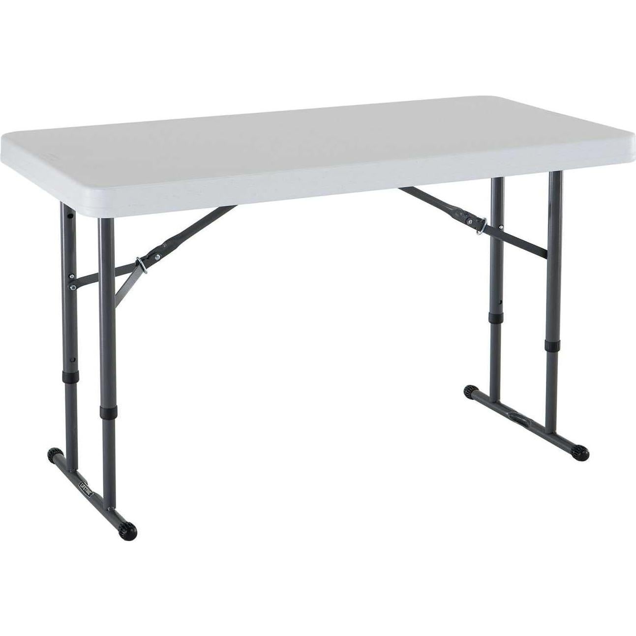 Mesa Plegable Ajustable Lifetime 80160 + Pesas Carpa 18 kg