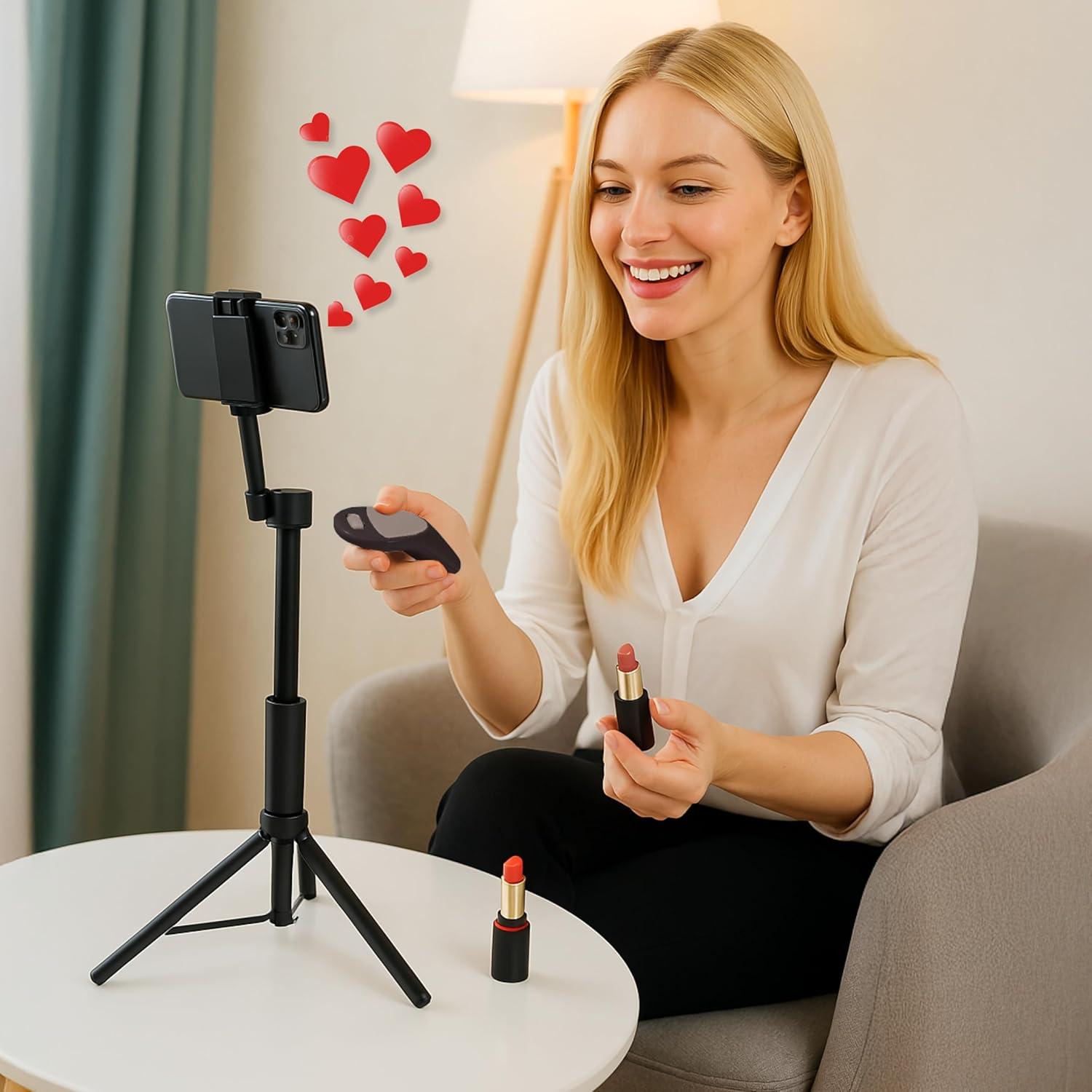 Control Remoto Inalámbrico Rong Tronic con Touchpad y Rueda - Compatible con iPhone y Android