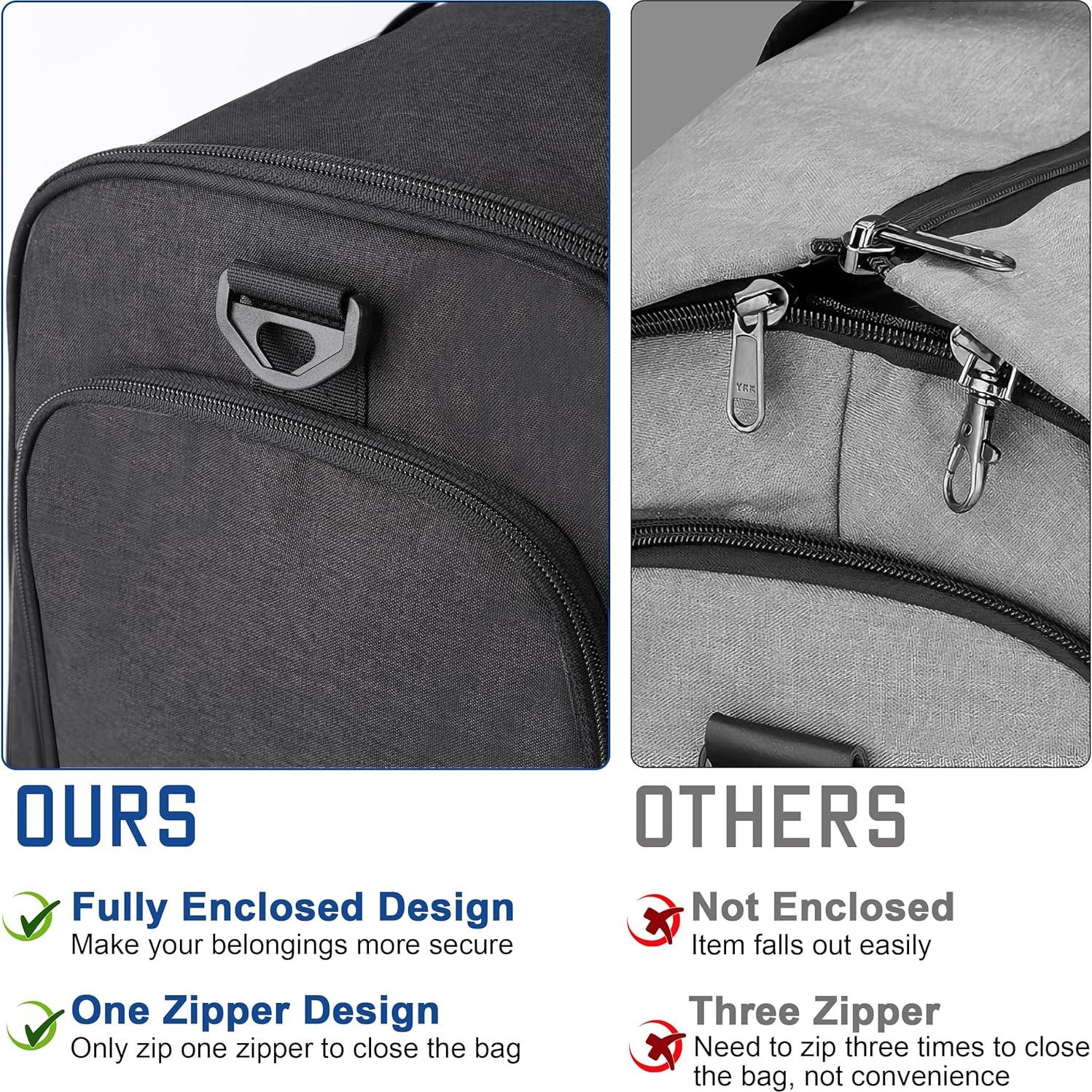 Bolsa Duffle HILOMON 2 en 1 para Ropa de Viaje 50L