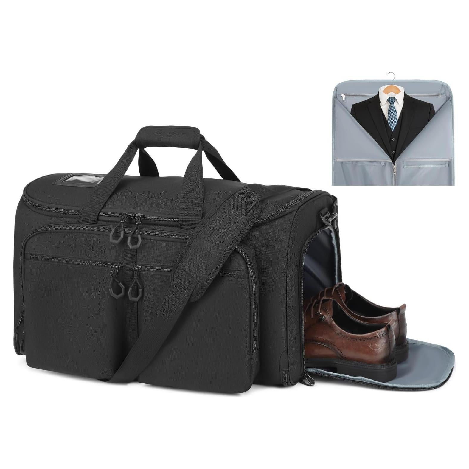 Bolsa Duffle de Ropa Convertible 55L HBL01MLA Negra