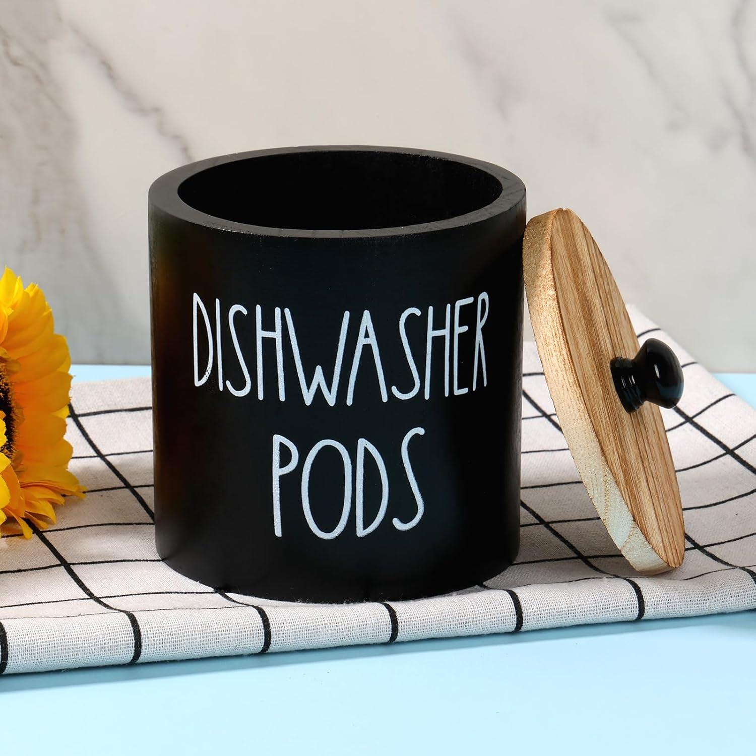 Contenedor de cápsulas para lavavajillas MENDILFK Negro 30.48cm