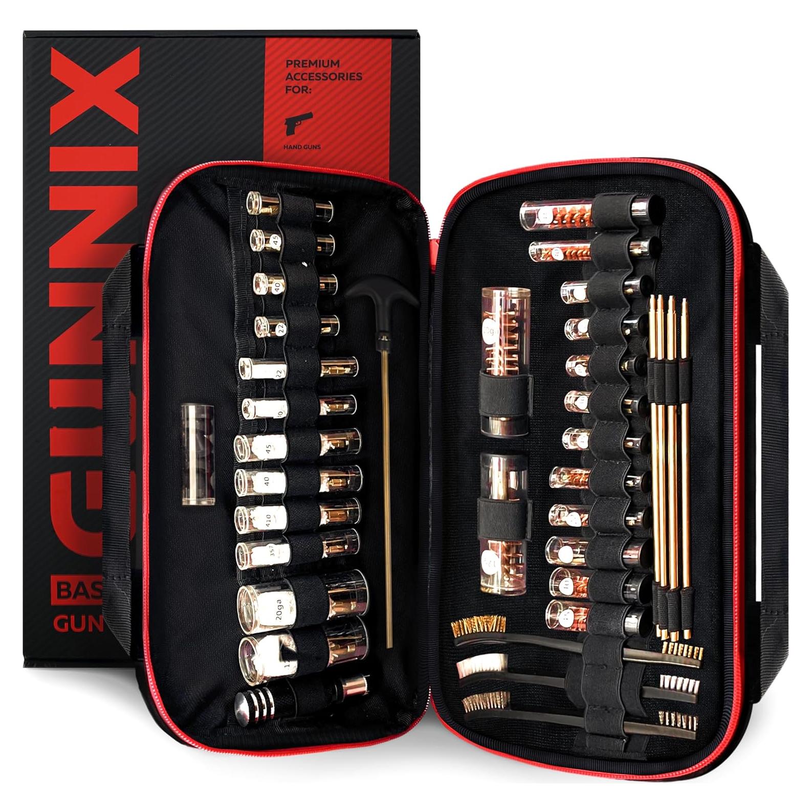 Kit de Limpieza de Armas GUNNIX - 36 Piezas en Funda Oxford